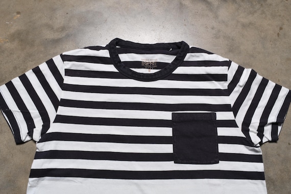 00s【archive】striped T-shirt y2k cityboy archive striped s/s tee