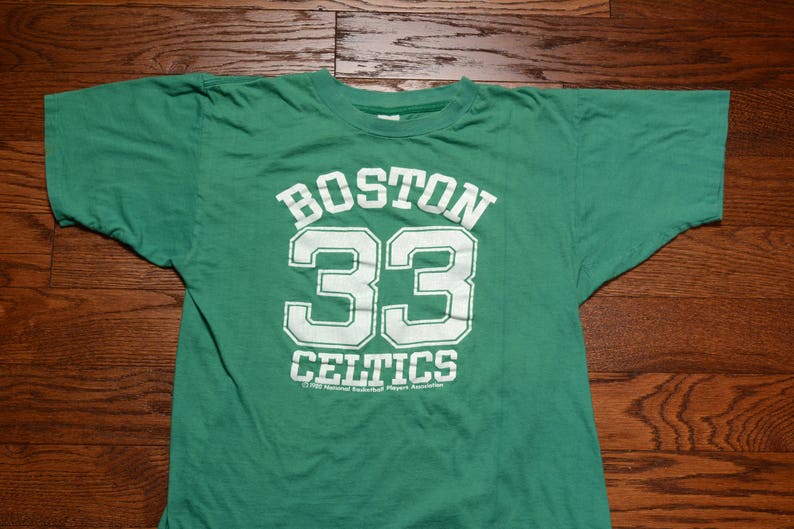 larry bird t shirt jersey