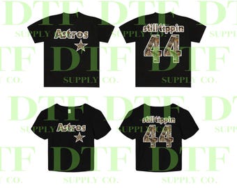 Still Tippin 44 PNG Astros PNG RETRO Camo  **Digital Download**
