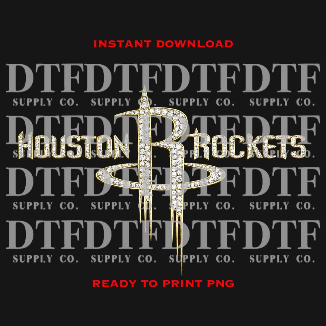 Diamond Houston Rocket Png **DIGITAL DOWNLOAD** - Etsy
