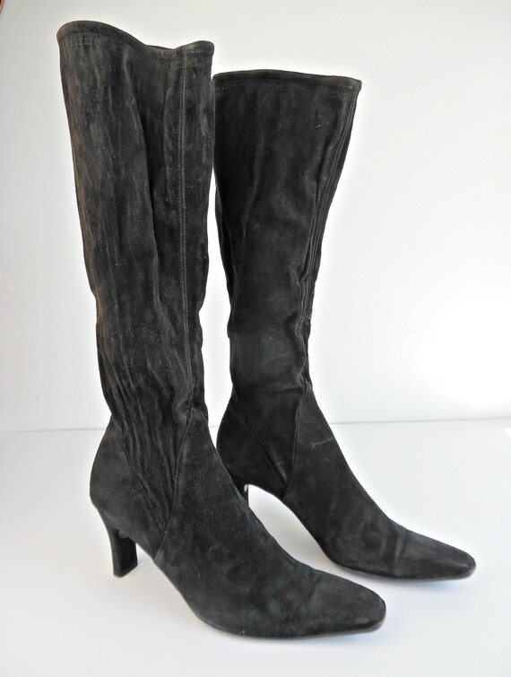 Salvatore ferragamo suede best sale boots