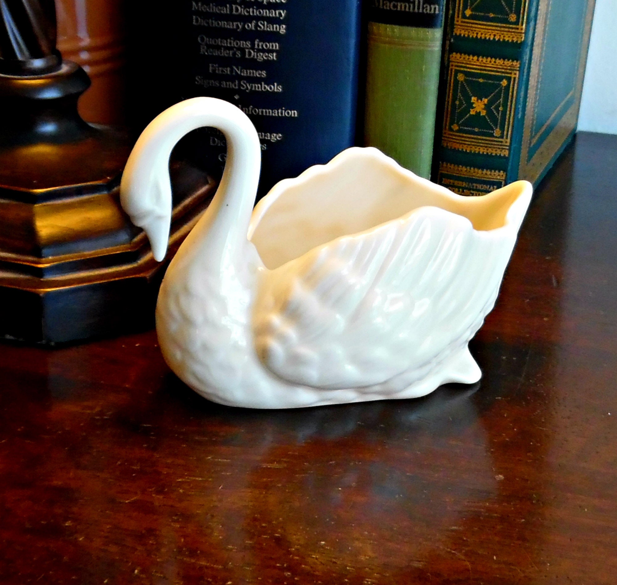 Small Lenox Swan 4.5 inch swan with paddling feet 1980's Etsy