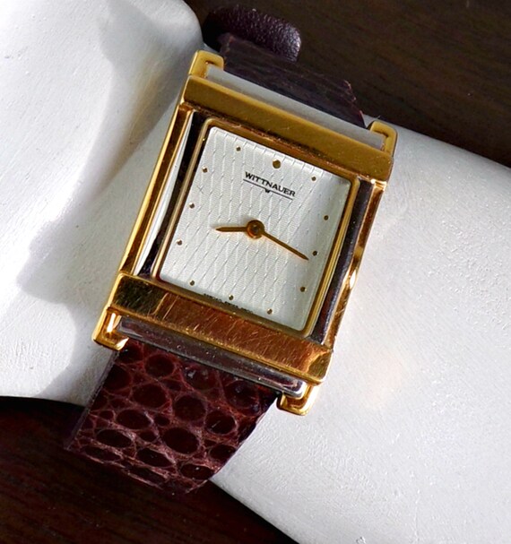 WITTNAUER Ladies GOLD PLATED Quartz 