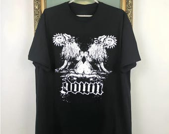 Down Band Metal Rock Music Reprint Fans T-shirt Black Gildan Classic