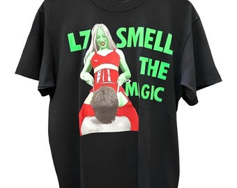 L7 Band Smell The Magic Reprint Fans T-shirt Black Gildan Classic