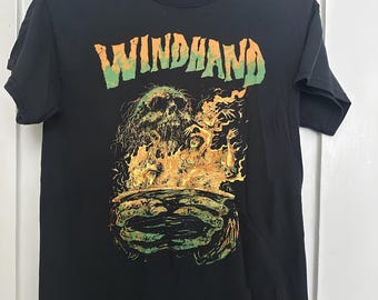Windhand Band Music Rock Reprint Fans T-shirt Black Gildan Classic