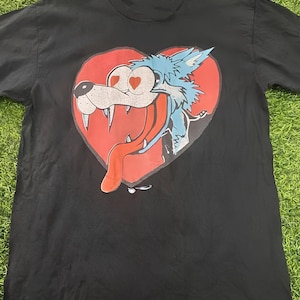 Camiseta negra Gildan Classic para fans con el álbum THE JESUS LIZARD Tour Reprint