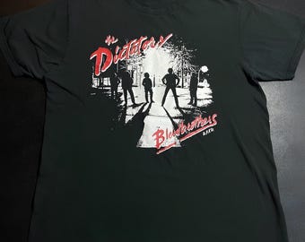 The Dictators Band Blood Brothers Album Reprint Fans T-shirt Black Gildan Classic