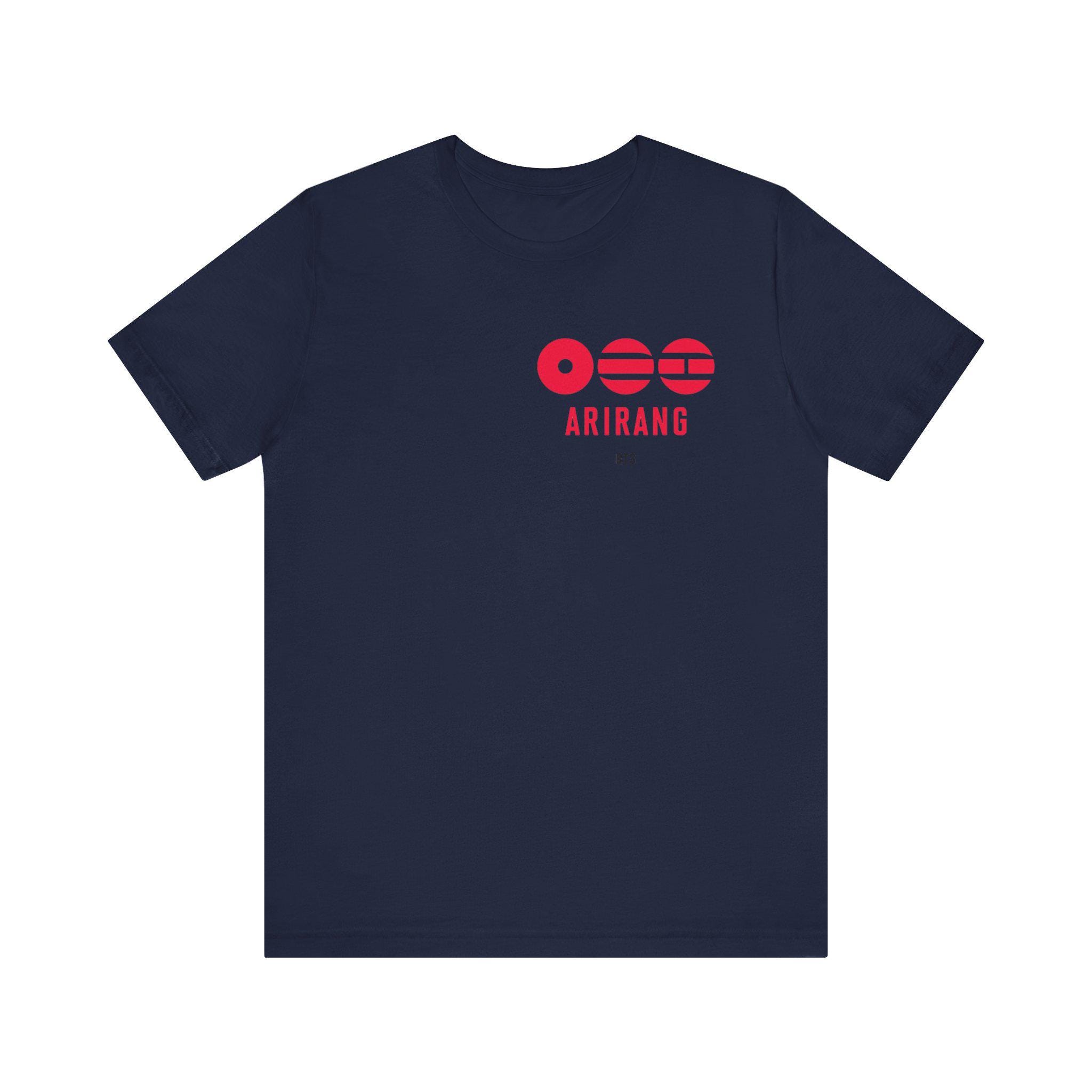 アリラン BTS コンサート Tシャツ | ミニマルなコットングッズ - Etsy 日本