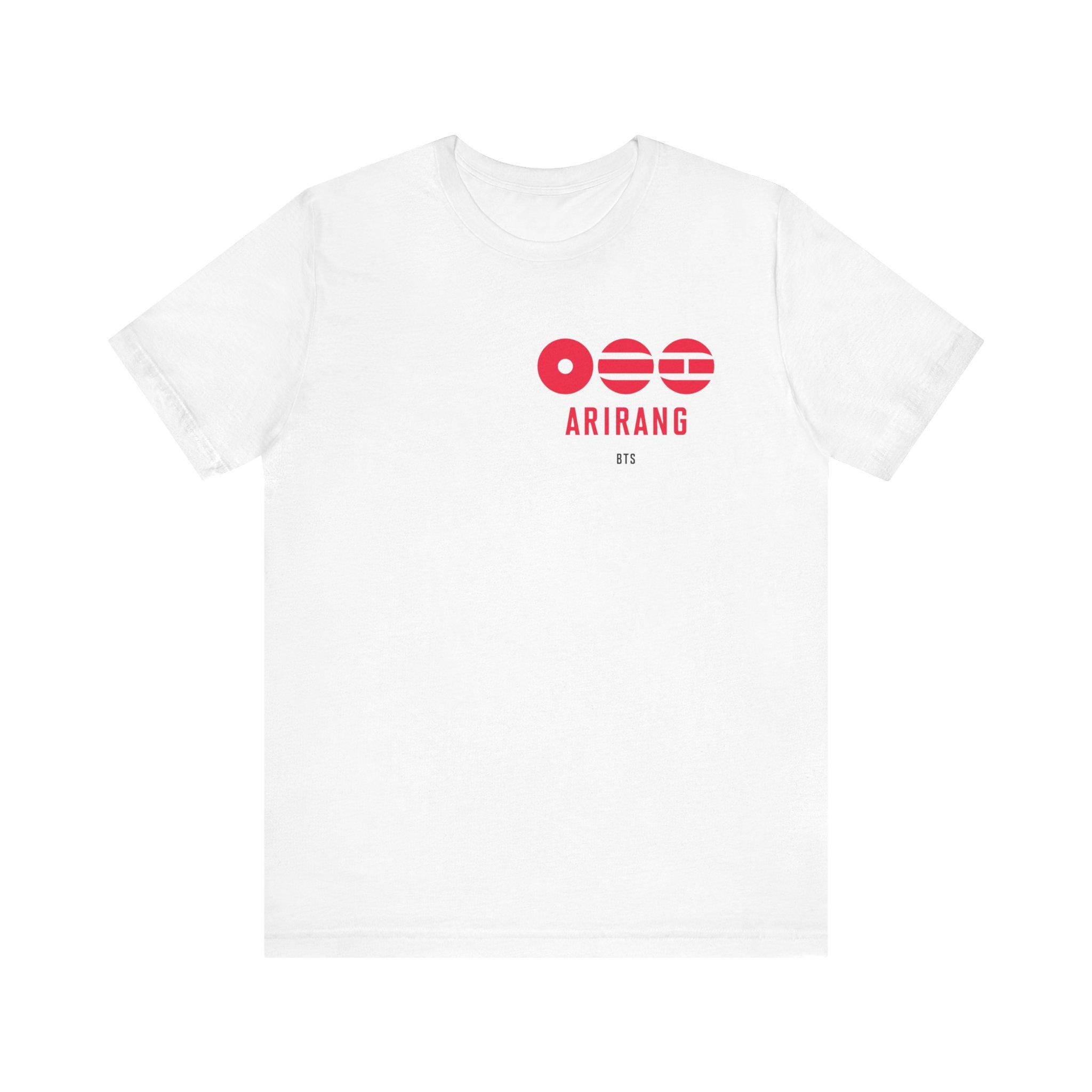 アリラン BTS コンサート Tシャツ | ミニマルなコットングッズ - Etsy 日本