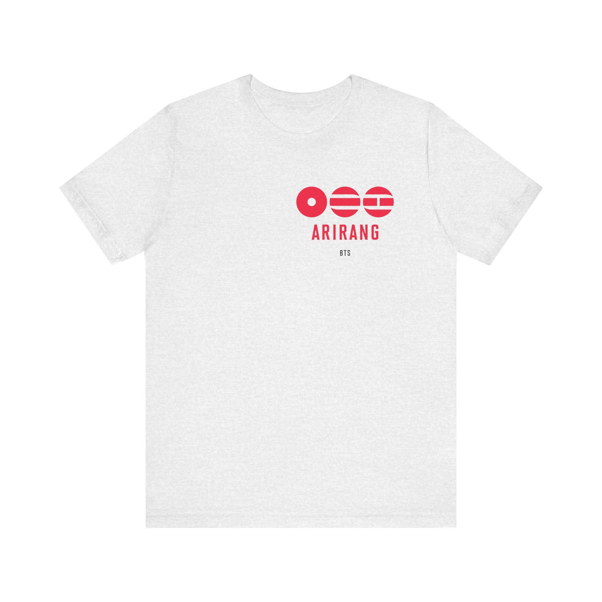 アリラン BTS コンサート Tシャツ | ミニマルなコットングッズ - Etsy 日本