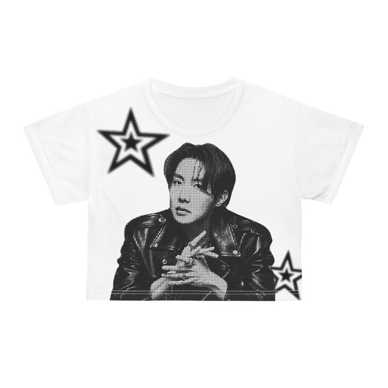 J-hope BTS ARIRANG Tour Crop Top | K-Pop Streetwear Graphic Tee image 2