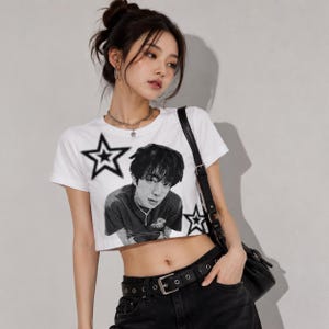 Bts Shirt Crop Top - Etsy