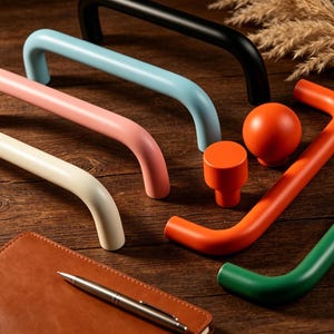 Durable Cabinet Door Pull Handle Knob/Drawer Handle/Custom Engraved Wardrobe Pull/kitchen Knob/Round ball closet knobs/Nursery room pulls