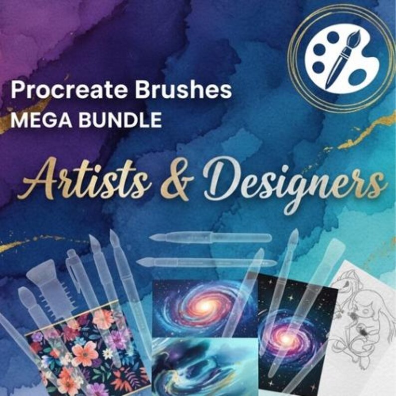 25000+ Procreate Brushes Mega Pack | Huge Massive Artist Toolkit for ...