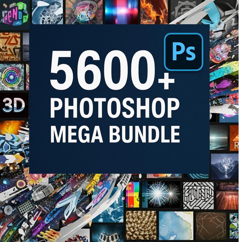 5600+ Photoshop Brushes Mega Bundle | Adobe ABR Brush Pack for Digital ...