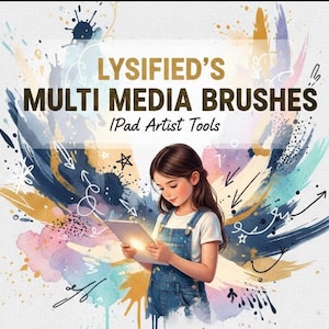 Lysified Procreate Brush Bundle | Texture, Sketch, Inking, Painting (Digital Download)