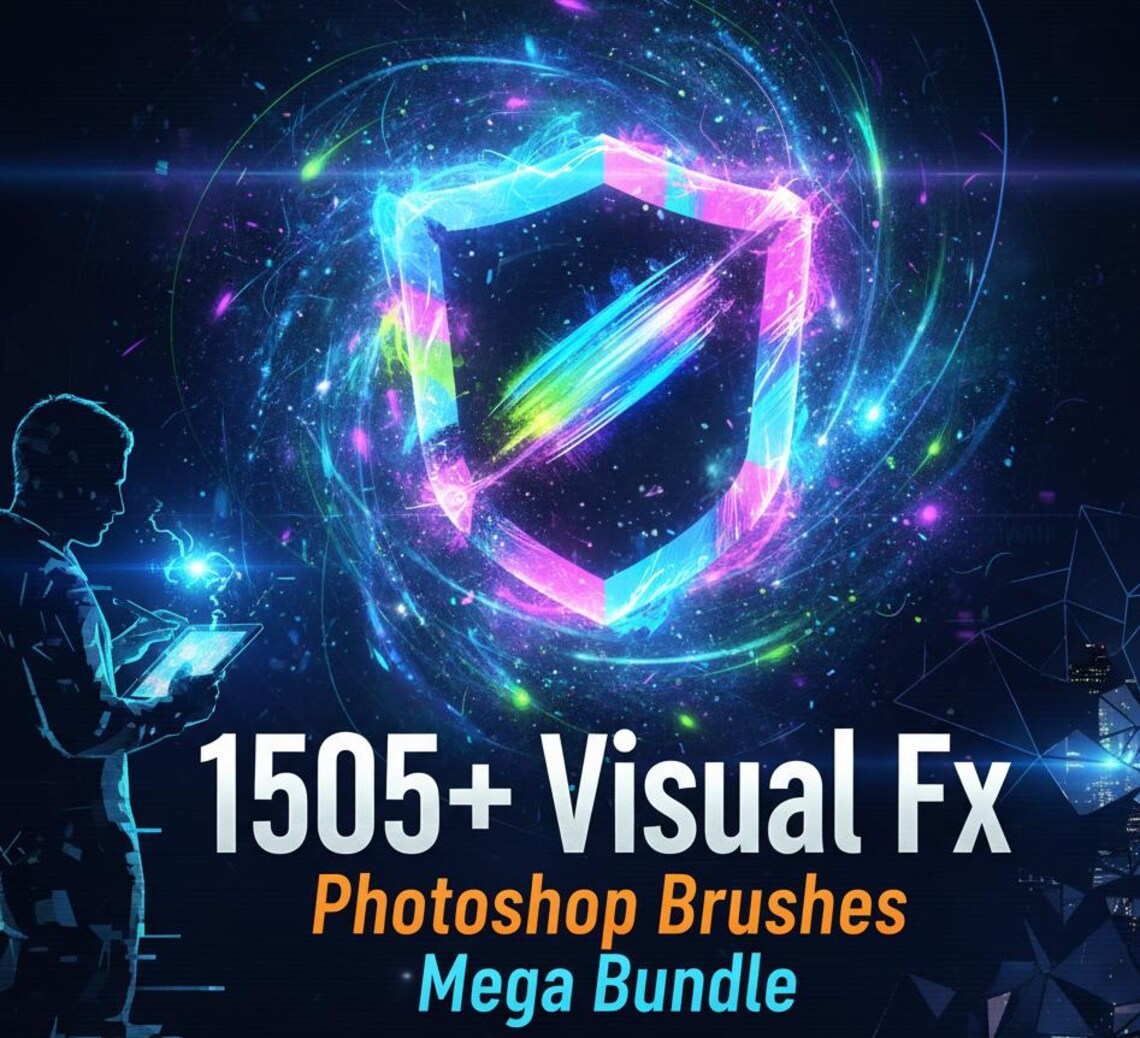 Visual Fx Card 1505+ Visual FX Photoshop Brushes | Fire, Smoke, Lightning, Magic for ...