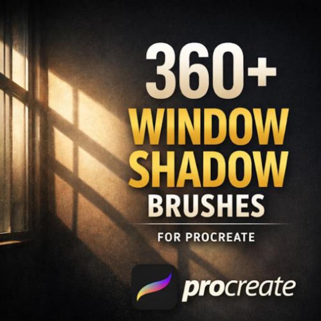 Procreate Preview Window 360+procreate Window Shadow Brushes Bundle _ Realistic Light Effects ...