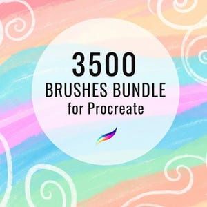 3500+ Procreate Brushes Mega Bundle | Digital Painting, Illustration Toolkit Bundle For iPad Artist