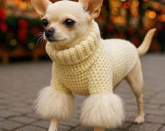 Hondentrui, hondenkleertjes, puppyoutfit – een leuk cadeau voor hondenmoeders, kleine honden en puppyliefhebbers, de perfecte knusse outfit voor huisdieren.