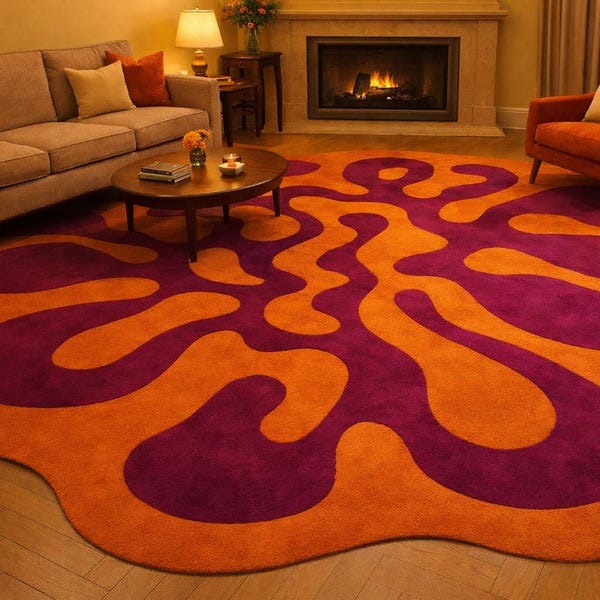 Funky Rug - Etsy