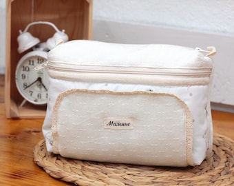 Diaper Bag Organizer Pouch • Travel Baby Essentials Clutch