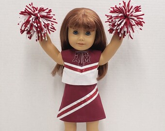 american girl cheerleader outfit purple