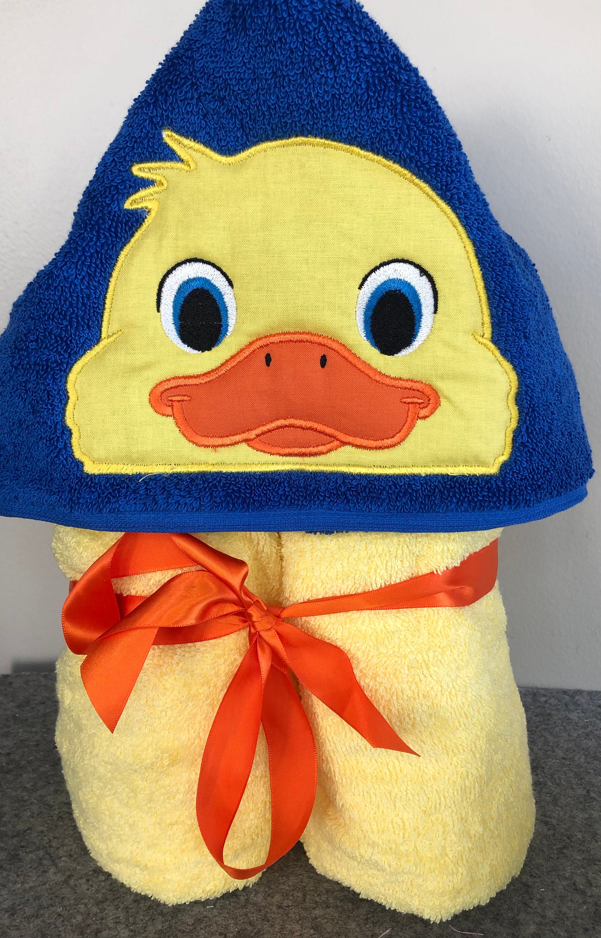 Hooded Towel Duck/Kids' Hooded Towel/Duck Towel/Rubber Etsy