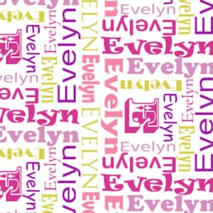 Thats My Name Personalized Custom Fabric