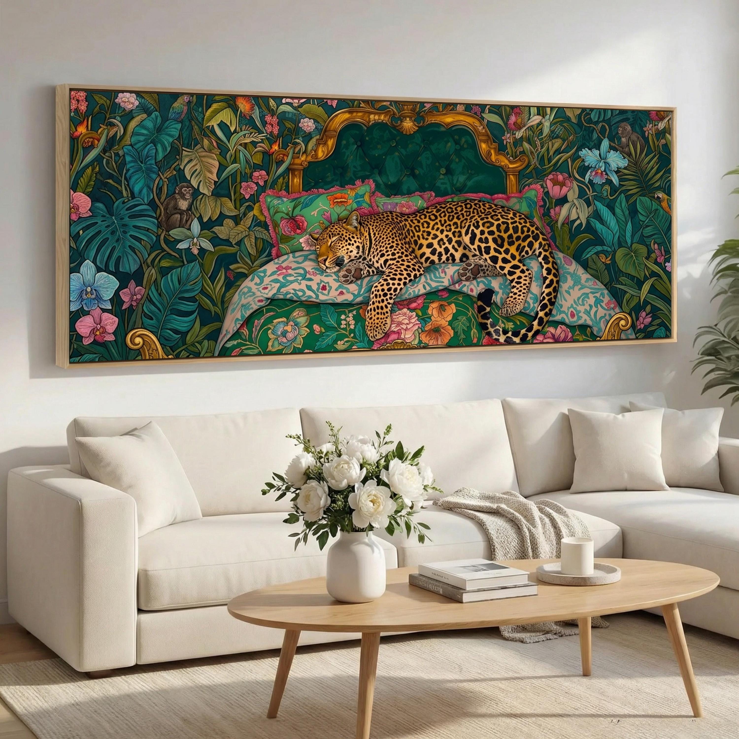 Gold Leopard Frame - Etsy