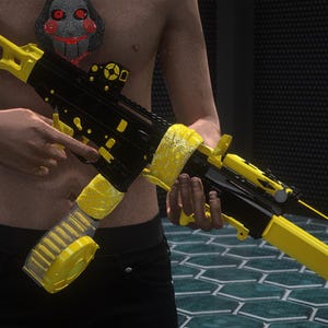 FiveM Custom Gang SMG Yellow | FiveM Ready | Optimized | Lore Friendly | High Quality |