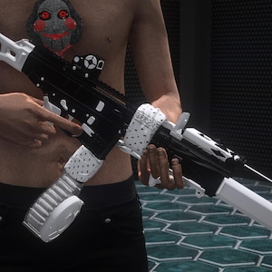 FiveM Custom Gang SMG White | FiveM Ready | Optimized | Lore Friendly | High Quality |