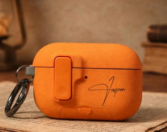 Personalisierte Resin AirPods Pro Hülle/Cover mit Clip - Sinnvolles Geschenk für Sie und Ihn, Jubiläumsgeschenke, Hülle für AirPods 1/2/3/4/Pro2 3