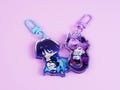 Genshin Impact Durin & Wanderer Chibi Acrylic Keychain Set - Sleepy Themed Lobster Clasp Charms for Fandom Collectors product logo