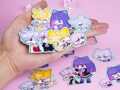 Panty and Stocking Waterproof  Stickers （12） - Cute Decor for Fans, Perfect for Laptops, Water Bottles & More!，Gift for Her product logo