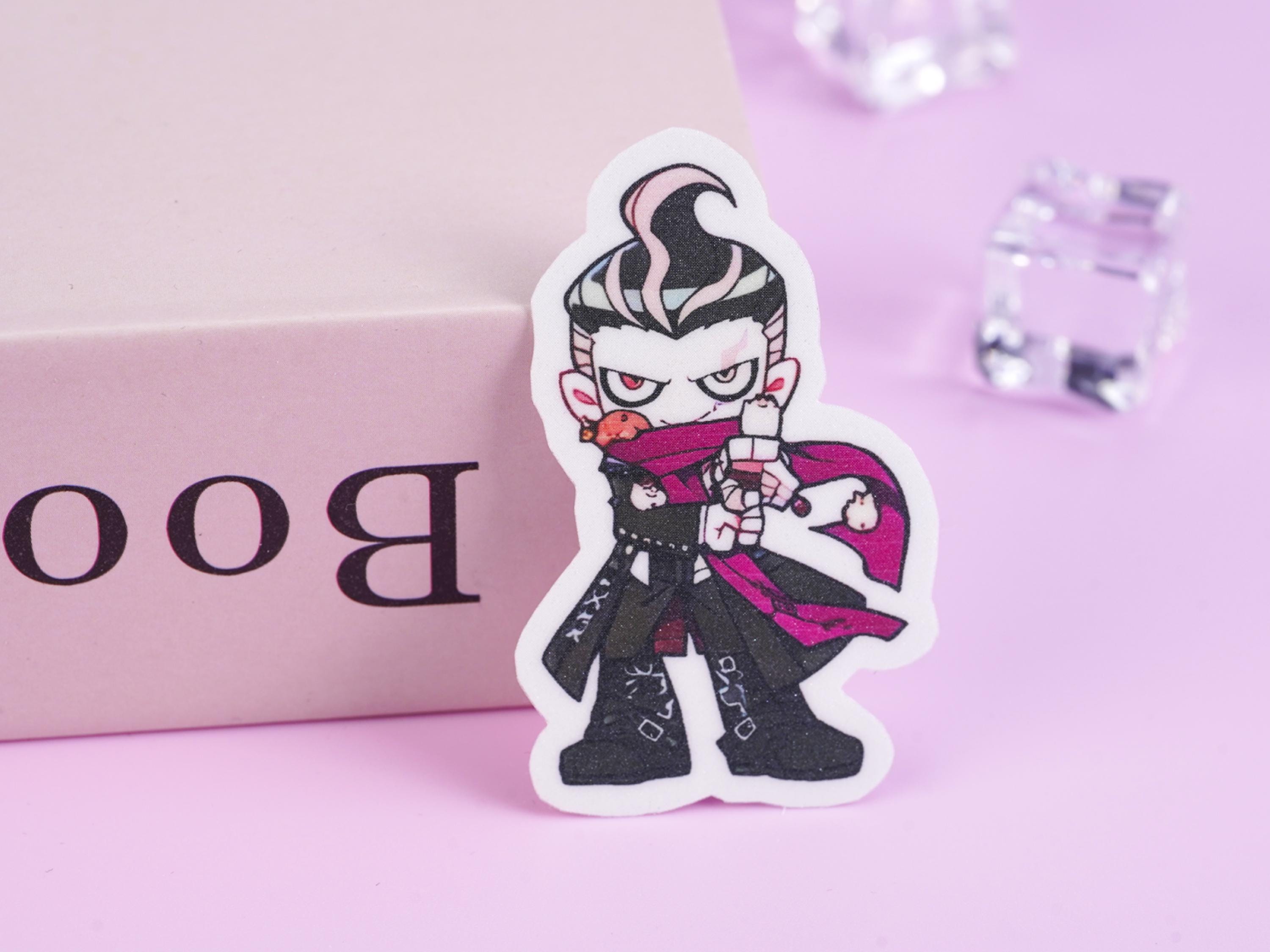 Dvachibi Sticker Danganronpa Chibi Waterproof Stickers | Full Set / Random 6pcs Pack for ...