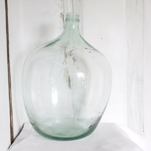 French Demijohn Dame Jeanne bottle oil bottle carboy line bottle- Extra Extra Large