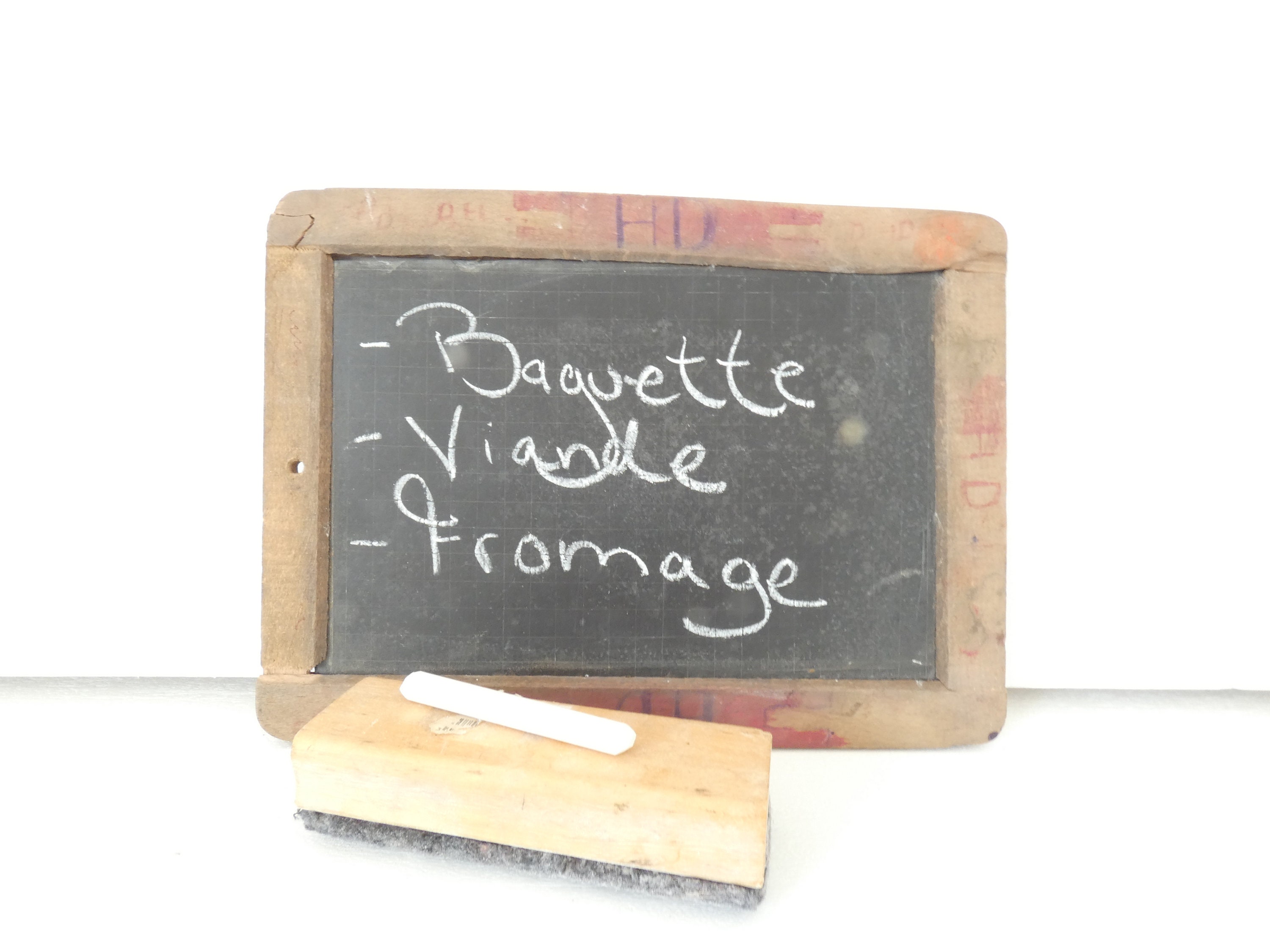 フランスのヴィンテージ子供用学校用黒板 - - Etsy 日本