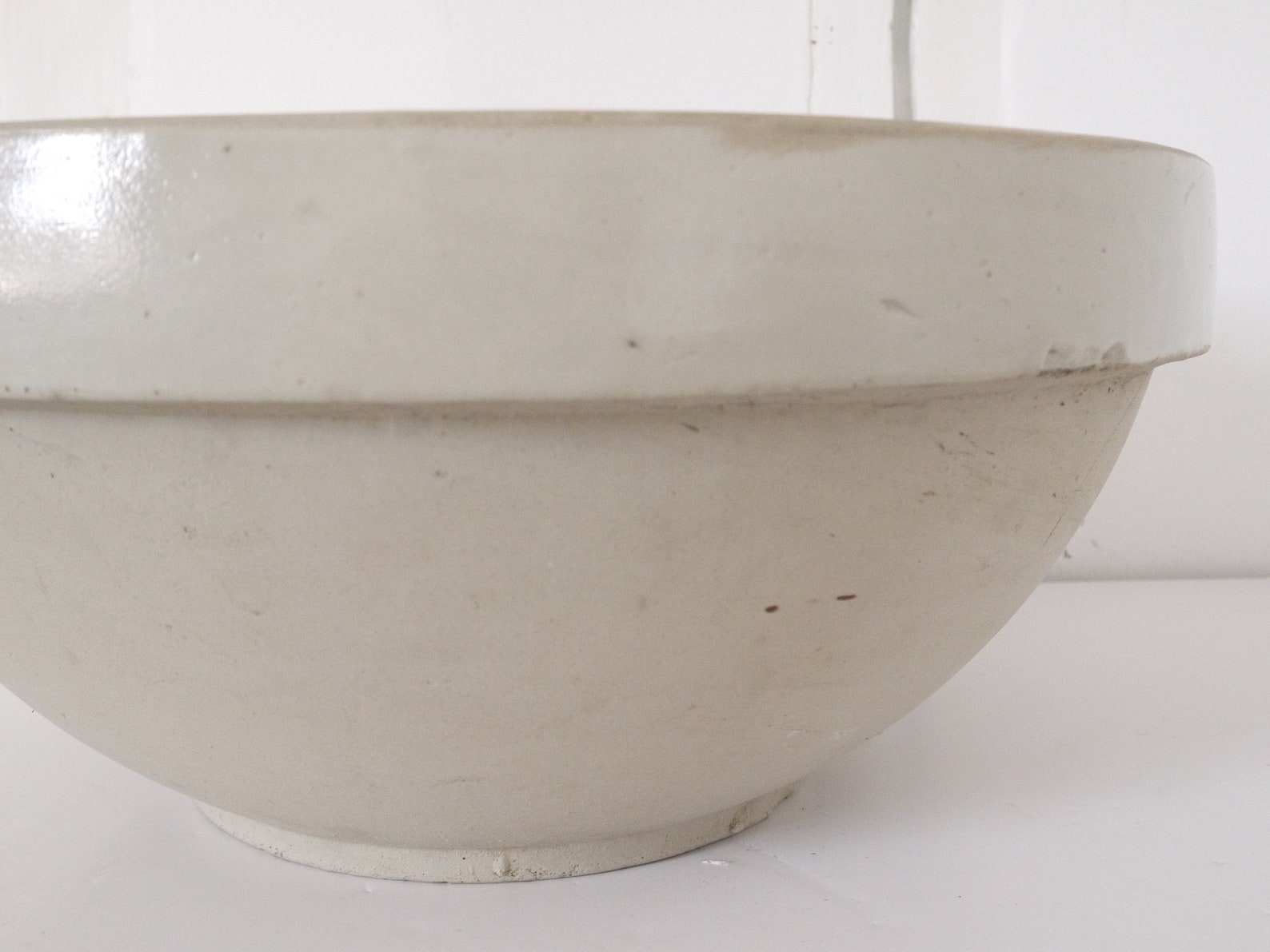 French Mixing Bowl Extra Large Mixing Bowl Primitive Pottery Etsy