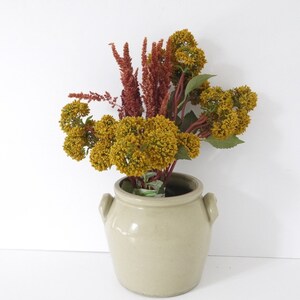 Antieke Franse Steengoed Confit Pot, Rustieke grijze Crock Voor Gebruiksvoorwerpen, Steengoed Rustieke Vaas, Franse Rustieke Landelijke Decor
