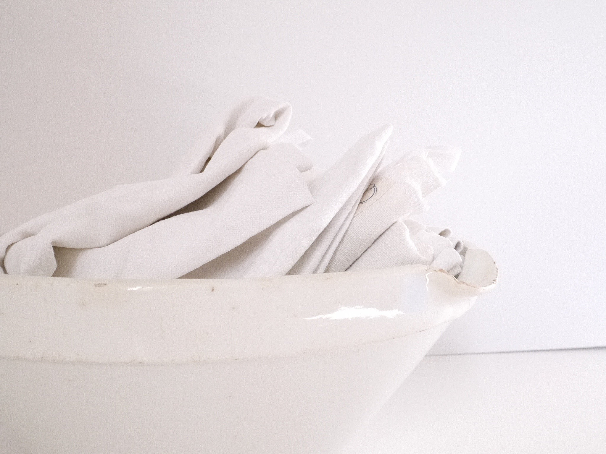 Français Bol de Mélange Extra Large Dairy Mixing Bowl, Poterie Primitive Cuisine Kitchenalia Cuisine