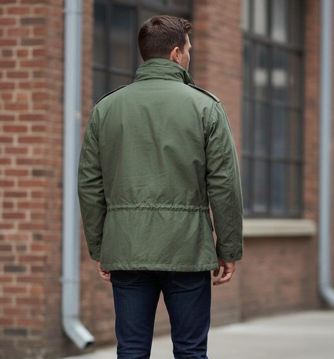 Men's Tactical Cotton Field Jacket – M65 Vintage Army Style