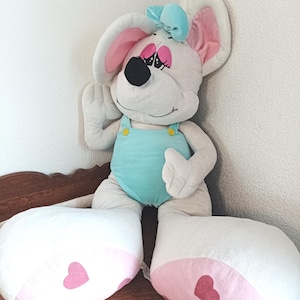 Großes Vintage-Diddl-Plüschtier, 90 cm