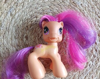 MLP My Little Pony Scootaloo 2008, Sparkleworks mlp my little pony, Vriendschap is Magie, My little pony collectie, retro speelgoed G3 of G4
