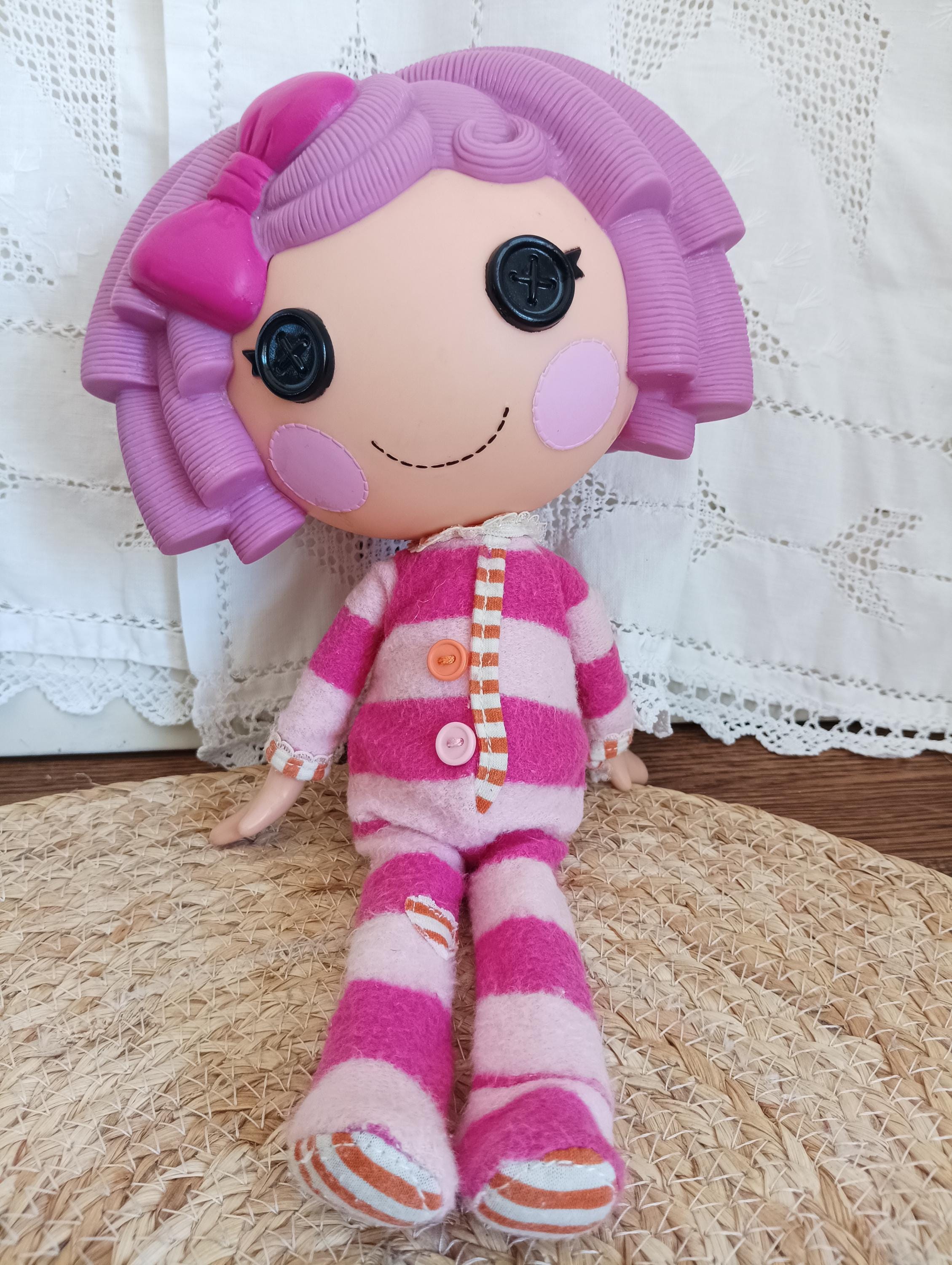 ム*ン様 LALAYO LALATOY FOI DOLL ふぉわどーる ソフビ Lalaloopsy Pillow Featherbed Doll, Large 13 Inch Full Size