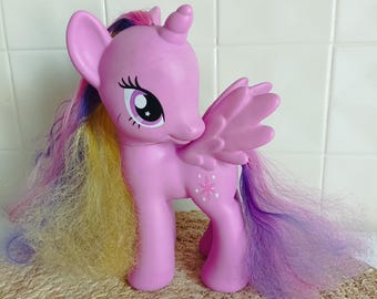 MLP My Little Pony Twilight Sparkle, MLP Princesa III grande, La amistad es mágica, Colección My Little Pony G4, juguete retro para bebé F I M