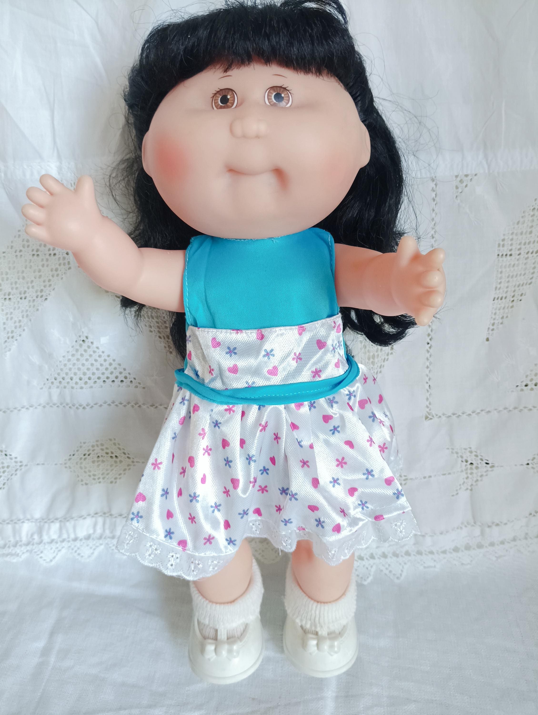 Lot De 6 Poupées Cabbage Patch Kids Vintage 1984 - 10cm - Collection - MiB