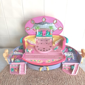 vintage polly pocket Light up fashion, rare Hatbox polly pocket 1995 compact, défilé lumineux rare, compact uniquement, kawaii Bluebird Toys