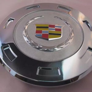 Tapacubos central de rueda para Cadillac Escalade 2007-2014 - 9596649 K649, repuesto de cubierta de llanta cromada